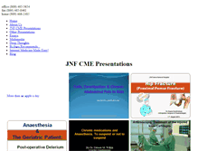 Tablet Screenshot of jnfcme.sahely.com